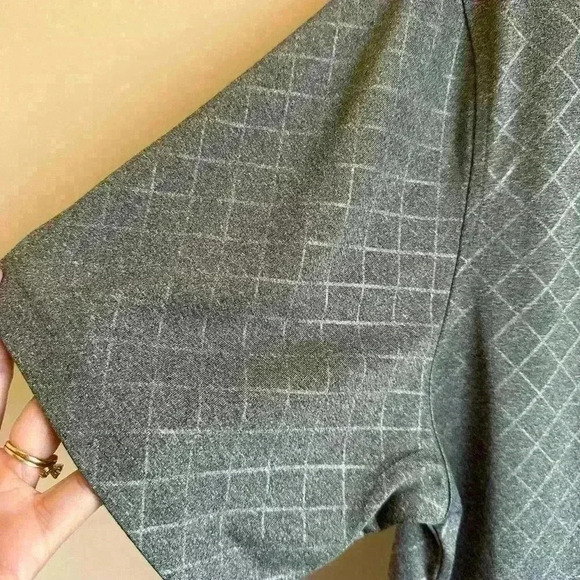 Greg Norman For Tasso Elba Gray/Black Golf Polo Shirt - Men’s XL - Picture 6 of 8